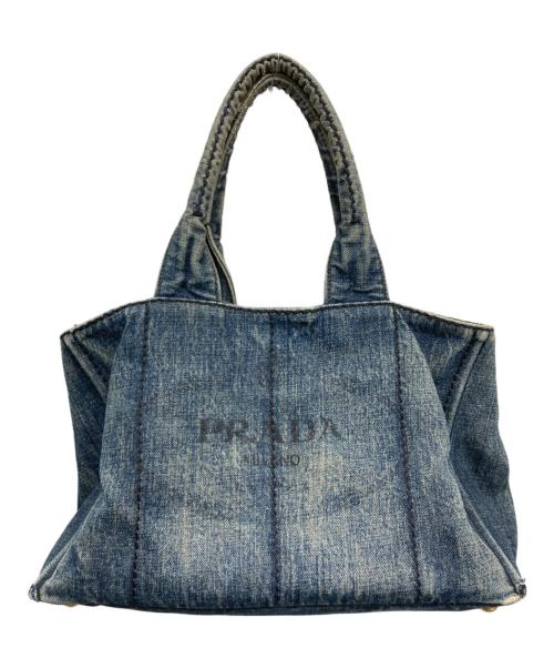 PRADA（プラダ）PRADA (プラダ) トートバッグ インディゴの古着・服飾アイテム