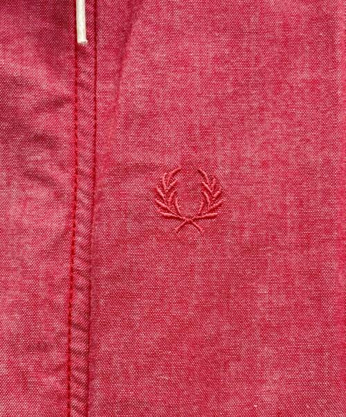 FRED PERRY（フレッドペリー）FRED PERRY (フレッドペリー) ハリントンジャケット レッド サイズ:SIZE Mの古着・服飾アイテム