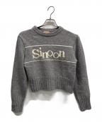 sinoonシヌーン）の古着「厚手ニット」｜グレー
