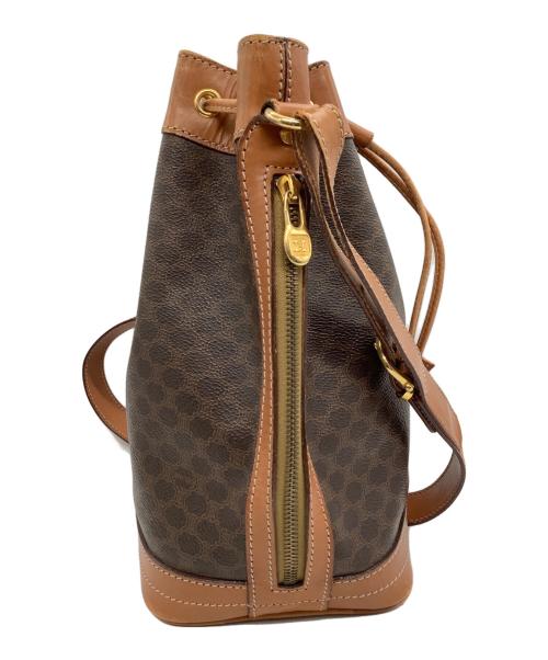 CELINE（セリーヌ）CELINE (セリーヌ) マカダム巾着ショルダーバッグの古着・服飾アイテム