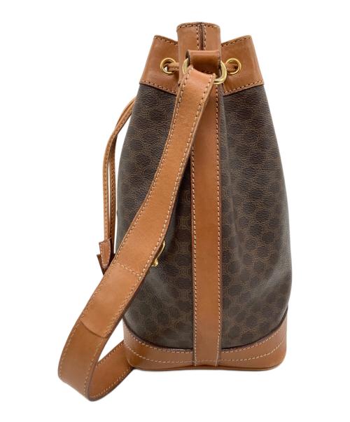 CELINE（セリーヌ）CELINE (セリーヌ) マカダム巾着ショルダーバッグの古着・服飾アイテム