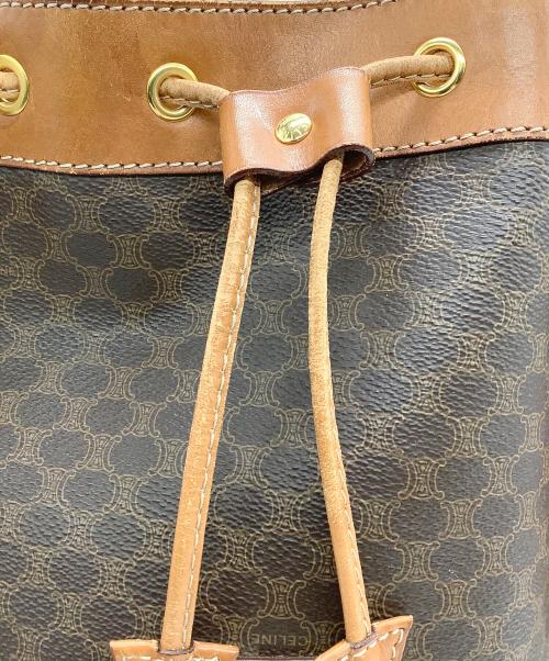 CELINE（セリーヌ）CELINE (セリーヌ) マカダム巾着ショルダーバッグの古着・服飾アイテム