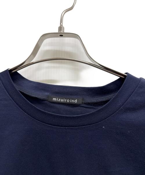 mizuiro-ind（ミズイロインド）mizuiro-ind (ミズイロインド) 半袖カットソー ネイビー サイズ:不明の古着・服飾アイテム