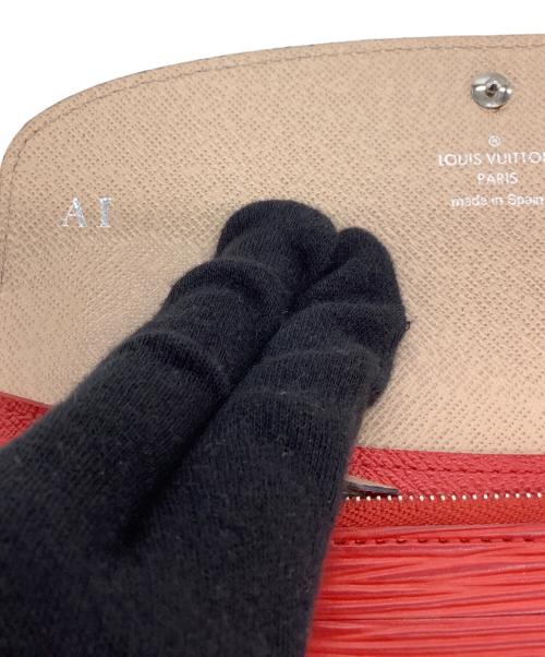 LOUIS VUITTON（ルイ ヴィトン）LOUIS VUITTON (ルイ ヴィトン) 長財布 レッドの古着・服飾アイテム
