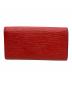 LOUIS VUITTON (ルイ ヴィトン) 長財布 レッド：14000円