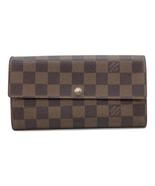 LOUIS VUITTON（ルイ ヴィトン）LOUIS VUITTON (ルイ ヴィトン) 長財布 ブラウンの古着・服飾アイテム