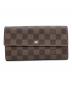 LOUIS VUITTON（ルイ ヴィトン）の古着「長財布」｜ブラウン