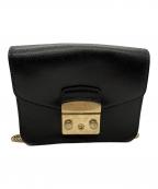 FURLAフルラ）の古着「ショルダーバッグ」｜ブラック
