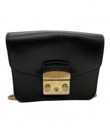 FURLA（フルラ）の古着「ショルダーバッグ」｜ブラック