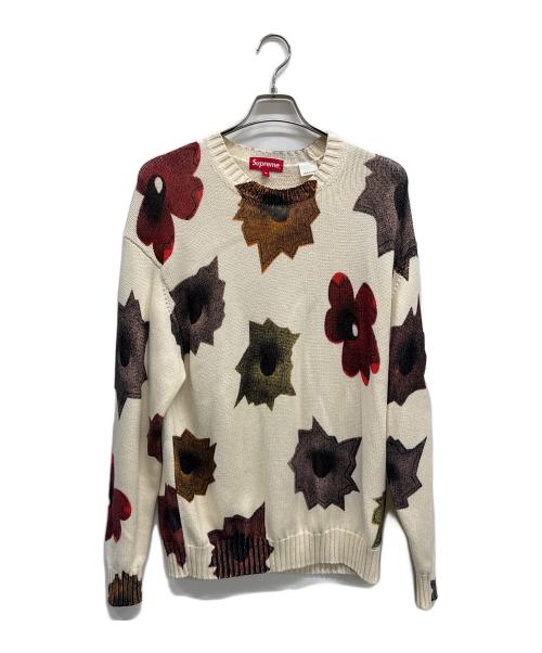 SUPREME（シュプリーム）SUPREME (シュプリーム) 薄手ニット ベージュ サイズ:SIZE Mの古着・服飾アイテム