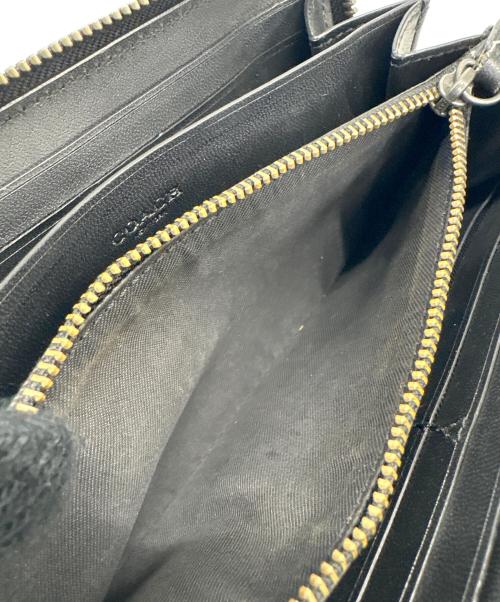 COACH（コーチ）COACH (コーチ) 長財布 ブラックの古着・服飾アイテム