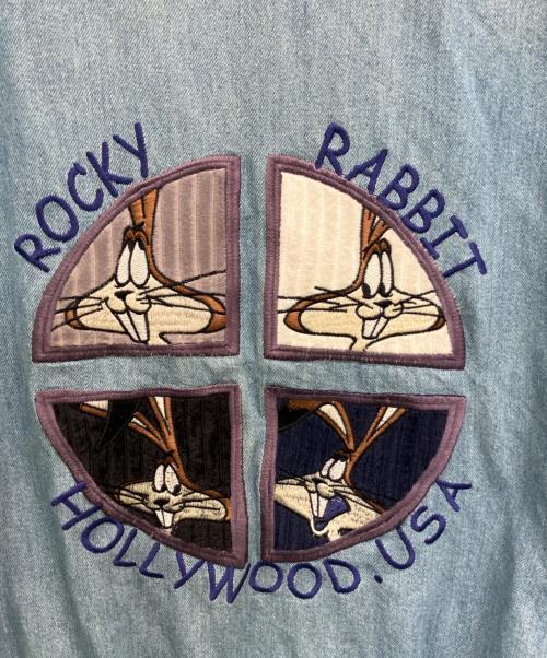 ROCKY RABBIT（ロッキー ラビット）ROCKY RABBIT (ロッキー ラビット) ブルゾン インディゴ サイズ:Mの古着・服飾アイテム