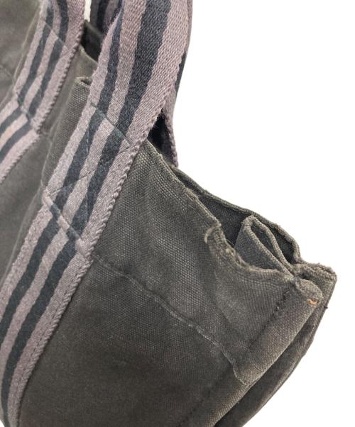 HERMES（エルメス）HERMES (エルメス) ハンドバッグ ブラック×グレーの古着・服飾アイテム