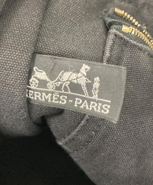 HERMES（エルメス）HERMES (エルメス) ハンドバッグ ブラック×グレーの古着・服飾アイテム