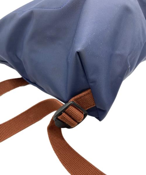 LONGCHAMP（ロンシャン）LONGCHAMP (ロンシャン) リュック ネイビー×ブラウンの古着・服飾アイテム