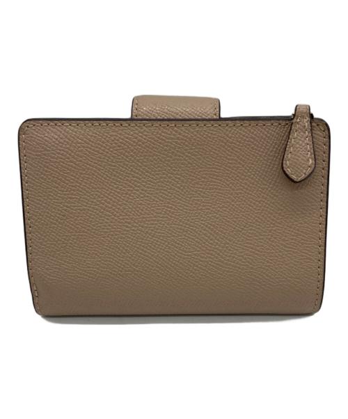 COACH（コーチ）COACH (コーチ) 2つ折り財布 ベージュの古着・服飾アイテム
