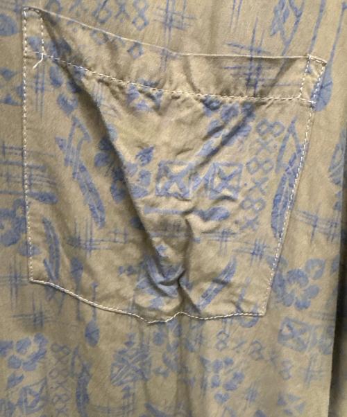 TWO PALMS（トゥーパームス）TWO PALMS (トゥーパームス) アロハシャツ ブラウン サイズ:Lの古着・服飾アイテム