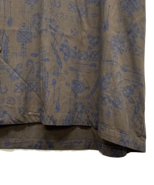 TWO PALMS（トゥーパームス）TWO PALMS (トゥーパームス) アロハシャツ ブラウン サイズ:Lの古着・服飾アイテム