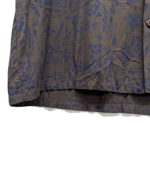 TWO PALMS（トゥーパームス）TWO PALMS (トゥーパームス) アロハシャツ ブラウン サイズ:Lの古着・服飾アイテム