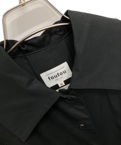 foufou（フーフー）foufou (フーフー) 長袖ワンピース ブラック サイズ:SIZE 0の古着・服飾アイテム