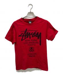 stussy（ステューシー）の古着「Tシャツ」｜レッド