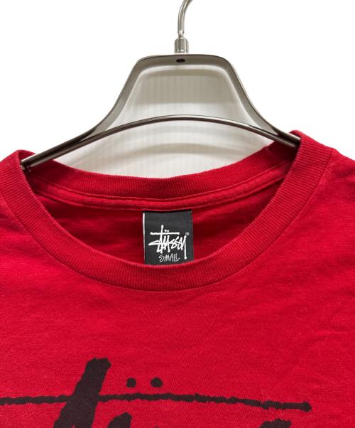 stussy（ステューシー）stussy (ステューシー) Tシャツ レッド サイズ:Sの古着・服飾アイテム