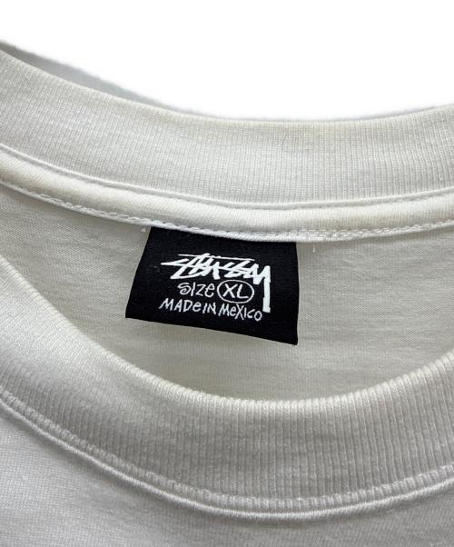 stussy（ステューシー）stussy (ステューシー) 半袖Tシャツ ホワイト サイズ:XLの古着・服飾アイテム
