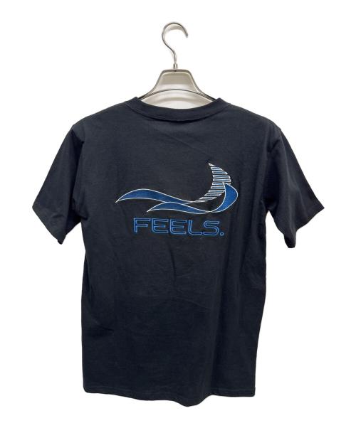 FEELS.（フィールズ）FEELS. (フィールズ) 半袖カットソー ブラック サイズ:SIZE Mの古着・服飾アイテム