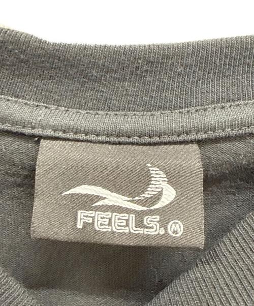 FEELS.（フィールズ）FEELS. (フィールズ) 半袖カットソー ブラック サイズ:SIZE Mの古着・服飾アイテム