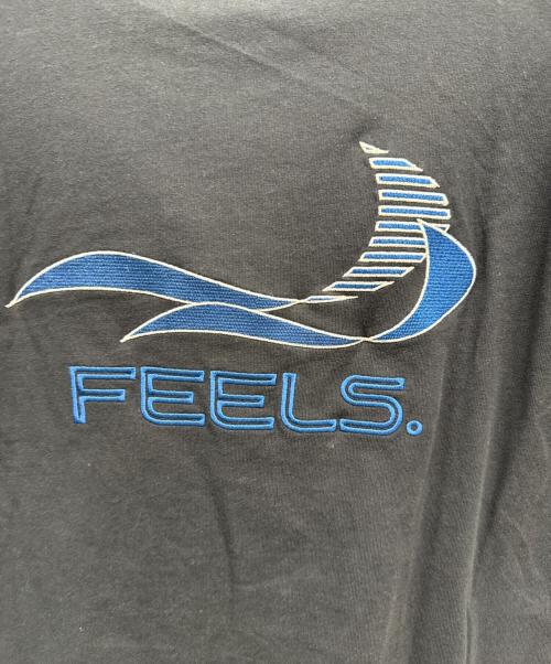 FEELS.（フィールズ）FEELS. (フィールズ) 半袖カットソー ブラック サイズ:SIZE Mの古着・服飾アイテム