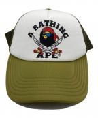A BATHING APEアベイシングエイプ）の古着「メッシュキャップ」