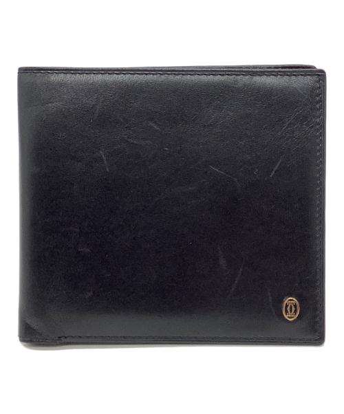 Cartier（カルティエ）Cartier (カルティエ) 2つ折り財布 ブラックの古着・服飾アイテム