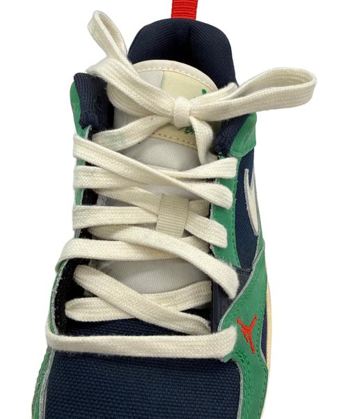 NIKE（ナイキ）NIKE (ナイキ) ローカットスニーカー グリーン×アイボリー サイズ:US 7の古着・服飾アイテム