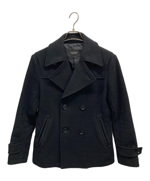 BURBERRY BLACK LABEL（バーバリーブラックレーベル）BURBERRY BLACK LABEL (バーバリーブラックレーベル) Pコート ブラック サイズ:SIZE Mの古着・服飾アイテム