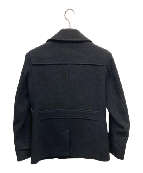 BURBERRY BLACK LABEL（バーバリーブラックレーベル）BURBERRY BLACK LABEL (バーバリーブラックレーベル) Pコート ブラック サイズ:SIZE Mの古着・服飾アイテム