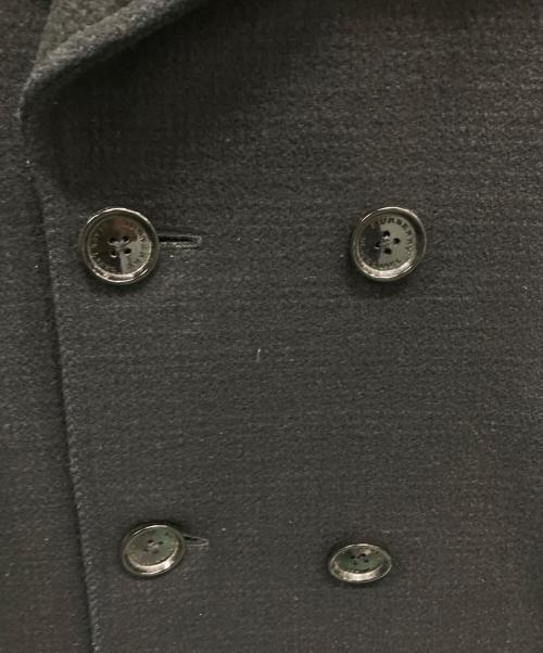 BURBERRY BLACK LABEL（バーバリーブラックレーベル）BURBERRY BLACK LABEL (バーバリーブラックレーベル) Pコート ブラック サイズ:SIZE Mの古着・服飾アイテム