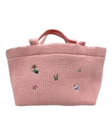 pionunnal×familiar（ピオヌンナル×ファミリア）の古着「トートバッグ」｜ピンク