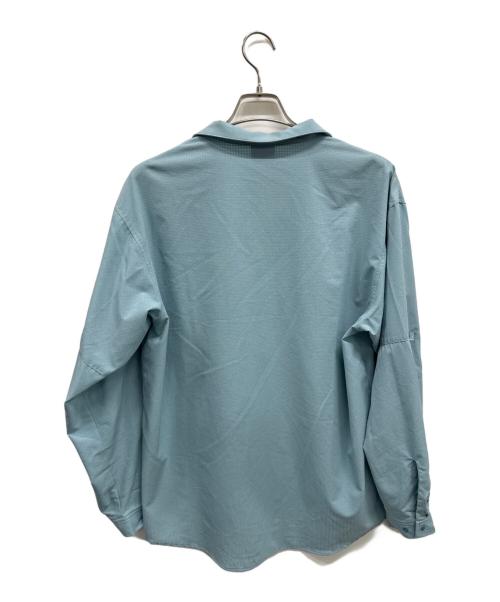 Columbia（コロンビア）Columbia (コロンビア) 長袖シャツ スカイブルー サイズ:Ｍの古着・服飾アイテム
