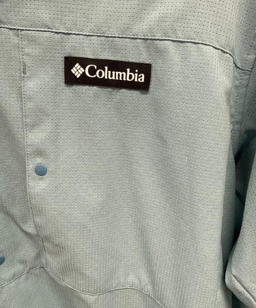 Columbia（コロンビア）Columbia (コロンビア) 長袖シャツ スカイブルー サイズ:Ｍの古着・服飾アイテム