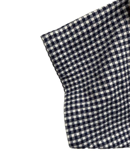 LACOSTE（ラコステ）LACOSTE (ラコステ) 半袖シャツ ブルー×ホワイト サイズ:Lの古着・服飾アイテム