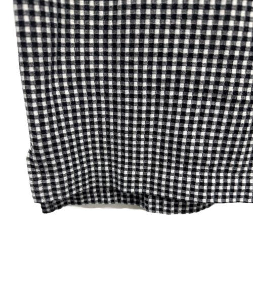 LACOSTE（ラコステ）LACOSTE (ラコステ) 半袖シャツ ブラック×ホワイト サイズ:Sの古着・服飾アイテム