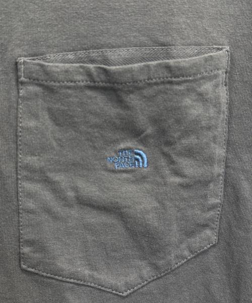 THE NORTHFACE PURPLELABEL（ザ・ノースフェイス パープルレーベル）THE NORTHFACE PURPLELABEL (ザ・ノースフェイス パープルレーベル) 7oz H/S Pocket Tee グレー サイズ:Lの古着・服飾アイテム