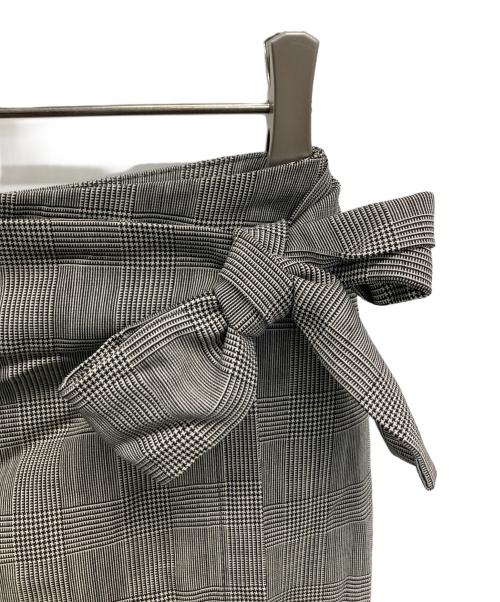 MaxMara（マックスマーラ）MaxMara (マックスマーラ) 巻きスカート グレー サイズ:SIZE Mの古着・服飾アイテム