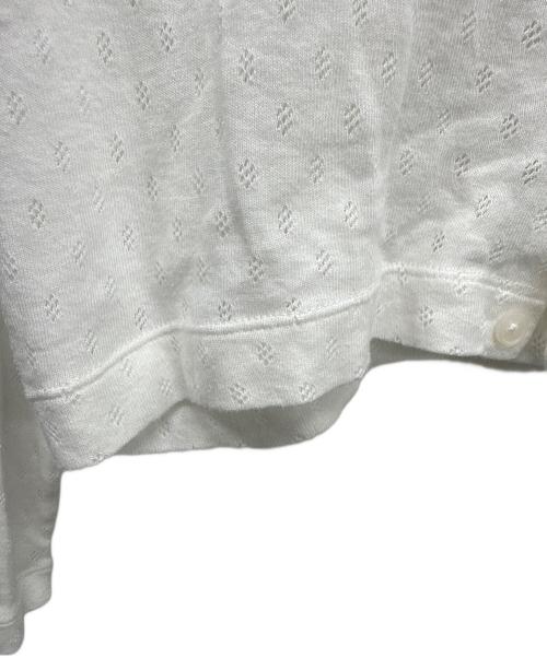 ORCIVAL（オーシバル）ORCIVAL (オーシバル) 薄手カーディガン ホワイト サイズ:SIZE 1の古着・服飾アイテム