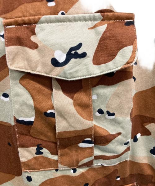 adidas Originals（アディダスオリジナル）adidas Originals (アディダスオリジナル) ジップジャケット ベージュ×ブラウン サイズ:SIZE Sの古着・服飾アイテム