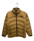 THE NORTH FACEザ ノース フェイス）の古着「ダウンジャケット」｜ベージュ