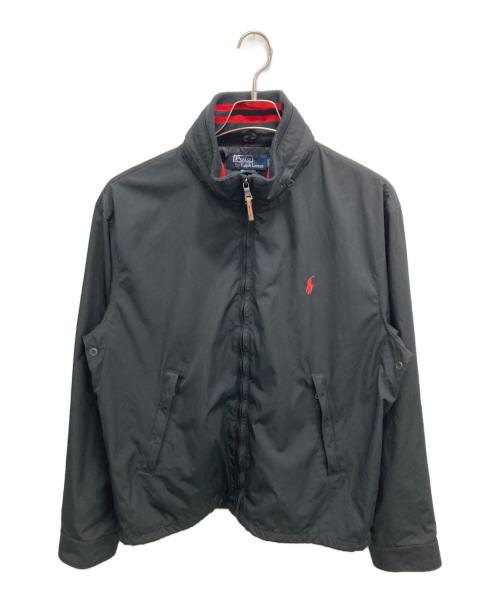 POLO RALPH LAUREN（ポロ・ラルフローレン）POLO RALPH LAUREN (ポロ・ラルフローレン) スイングトップ ブラック サイズ:SIZE Lの古着・服飾アイテム