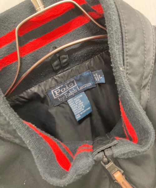 POLO RALPH LAUREN（ポロ・ラルフローレン）POLO RALPH LAUREN (ポロ・ラルフローレン) スイングトップ ブラック サイズ:SIZE Lの古着・服飾アイテム