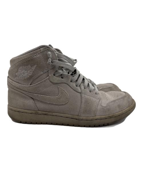 NIKE（ナイキ）NIKE (ナイキ)  Air Jordan 1 Retro High グレー サイズ:27cmの古着・服飾アイテム