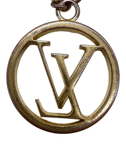 LOUIS VUITTON（ルイ ヴィトン）LOUIS VUITTON (ルイ ヴィトン) チャームLV サークル ゴールドカラーの古着・服飾アイテム